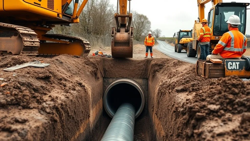 Pipe Ramming in Ramsgate | Driving Pipes Under Roads, Walls & Buildings